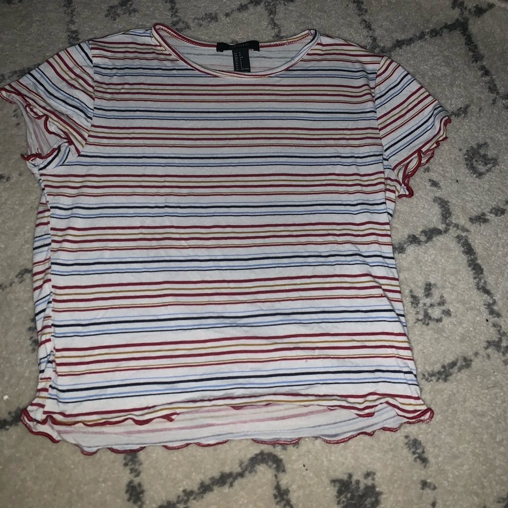 Striped croptop